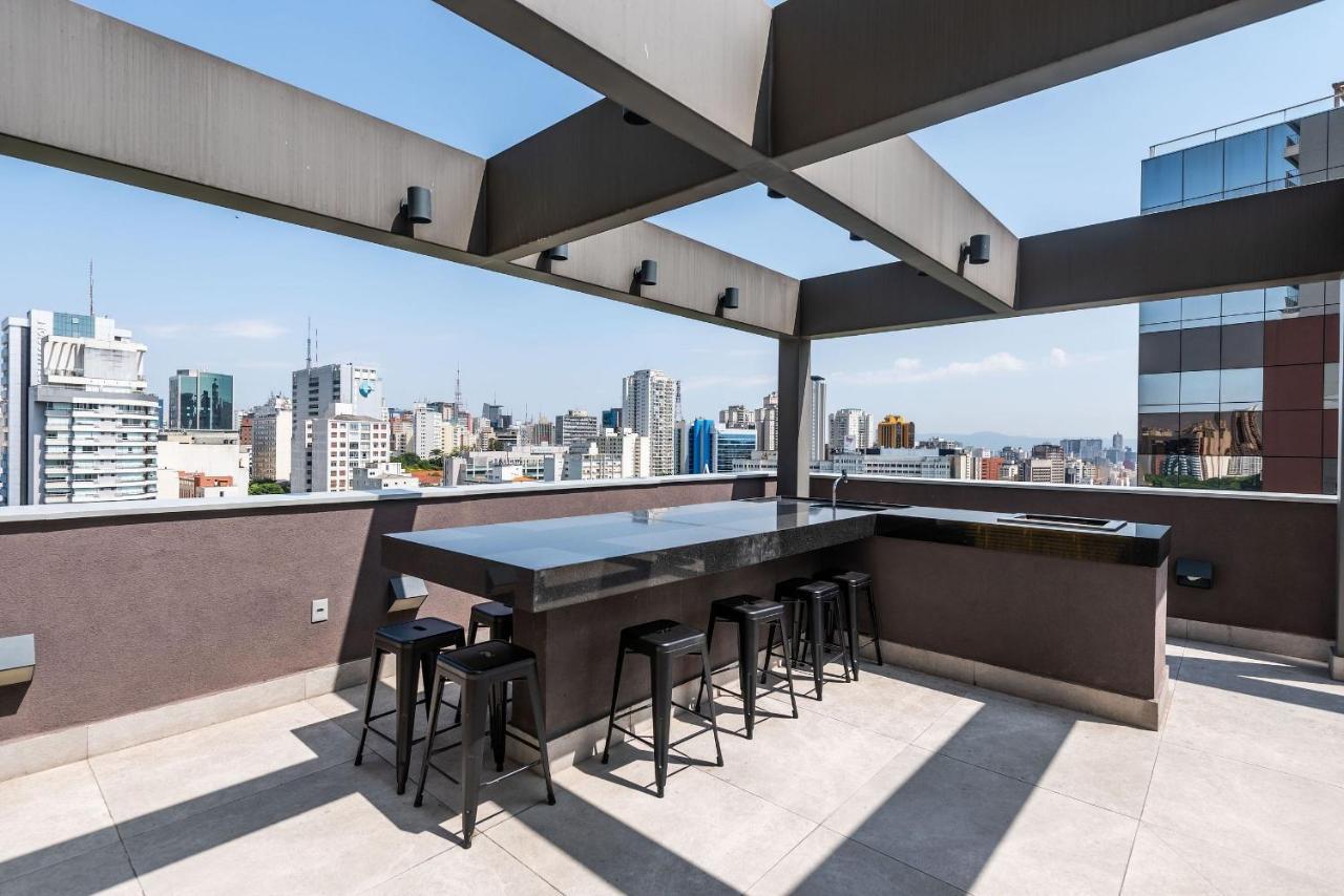 Vo5 Studio Charmoso Com Vaga, Ao Lado Do Metro. 圣保罗 外观 照片